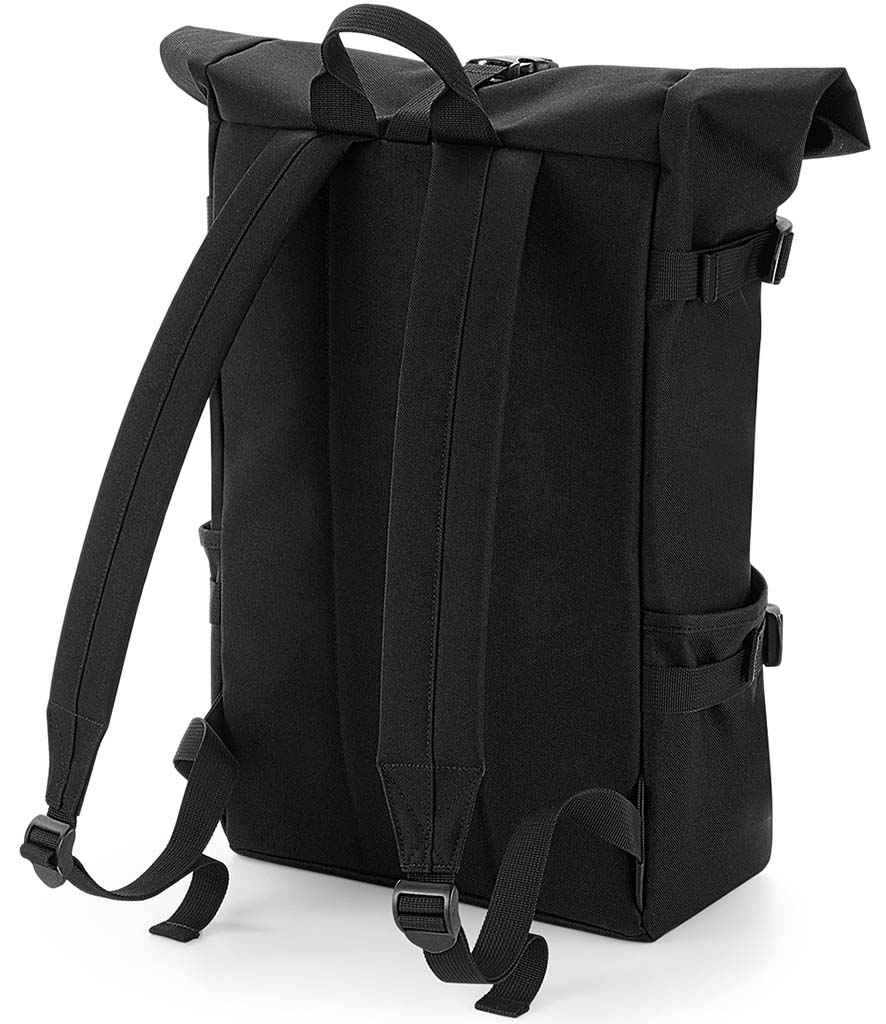 BagBase Block Roll-Top Backpack - Image 3