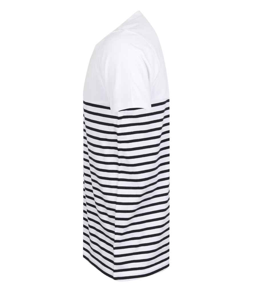 Front Row Unisex Breton Striped T-Shirt - Image 4