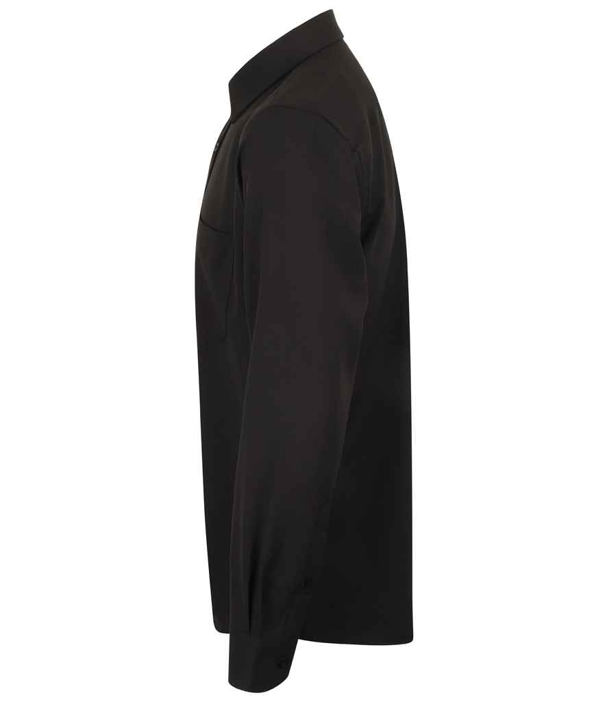 Henbury Long Sleeve Wicking Shirt - Image 4