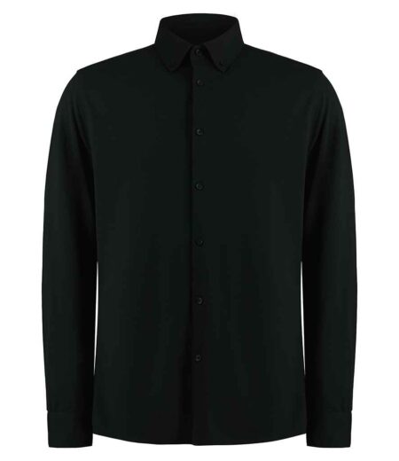 Kustom Kit Long Sleeve Superwash 60C Pique Shirt