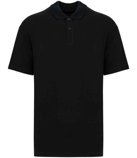 Native Spirit Drop Shoulder Pique Polo Shirt