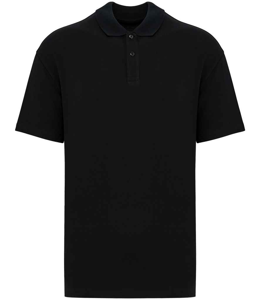 Native Spirit Drop Shoulder Pique Polo Shirt