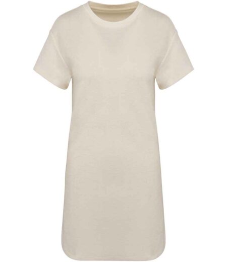 Native Spirit Ladies Terry Towel Dropped Shoulder T-Shirt Dress