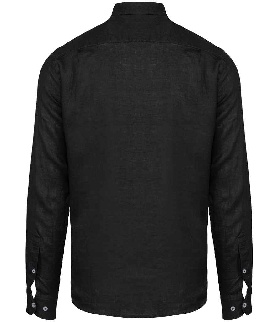 Native Spirit Long Sleeve Linen Shirt - Image 3