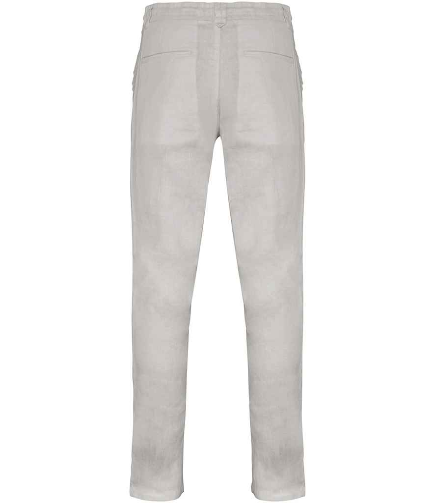Native Spirit Faded Linen Trousers - Image 3