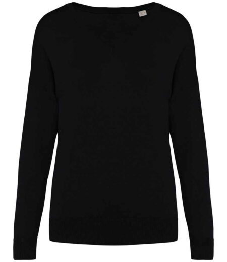 Native Spirit Ladies TENCEL V Neck Sweater
