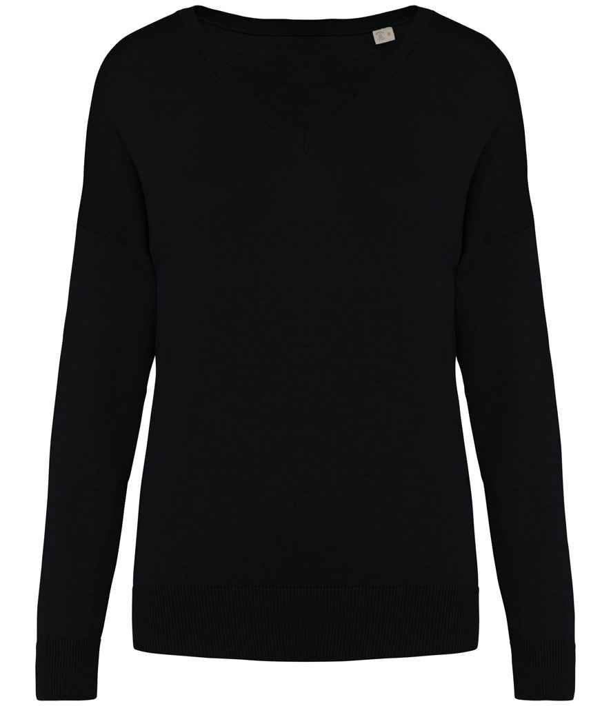 Native Spirit Ladies TENCEL V Neck Sweater