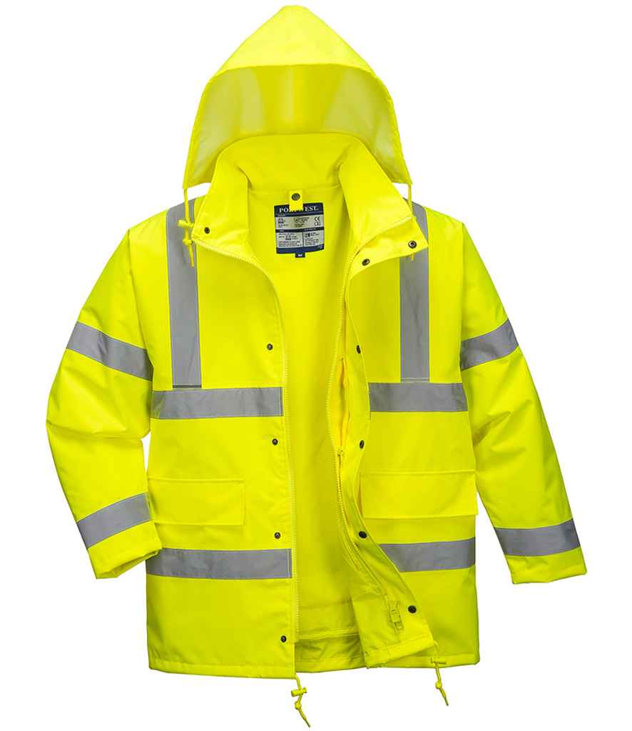 Portwest Hi-Vis 4-in-1 Traffic Jacket - Image 2