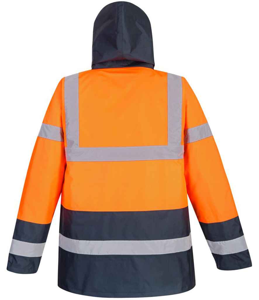 Portwest Hi-Vis Contrast Traffic Jacket - Image 3