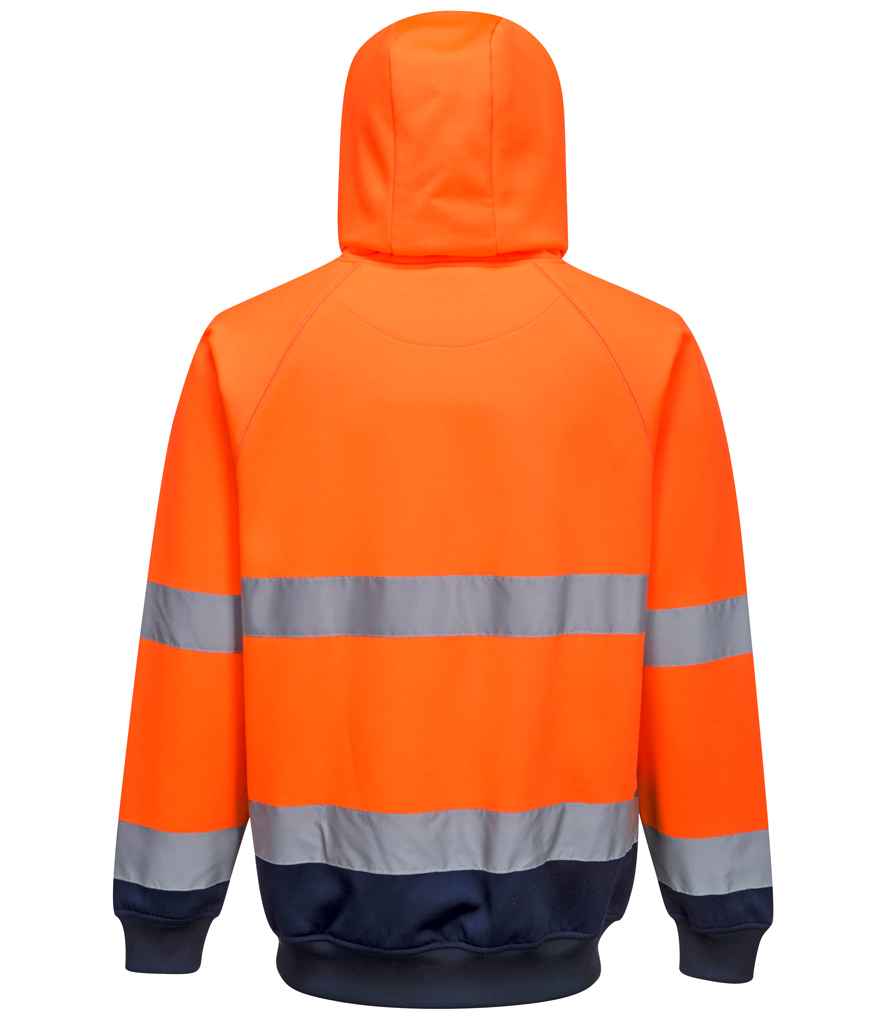 Portwest Hi-Vis Two Tone Hooded Sweatshirt - Image 3