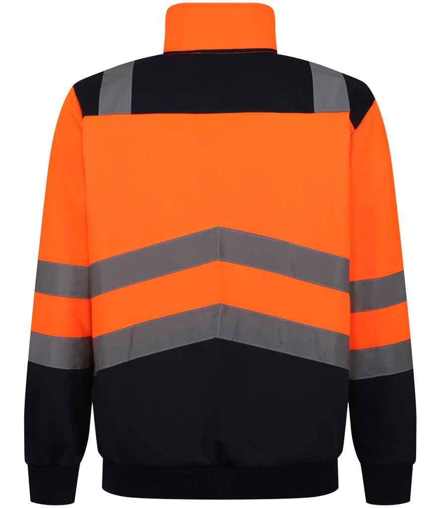 Regatta High Visibility Pro 1/4 Zip Sweatshirt - Image 3