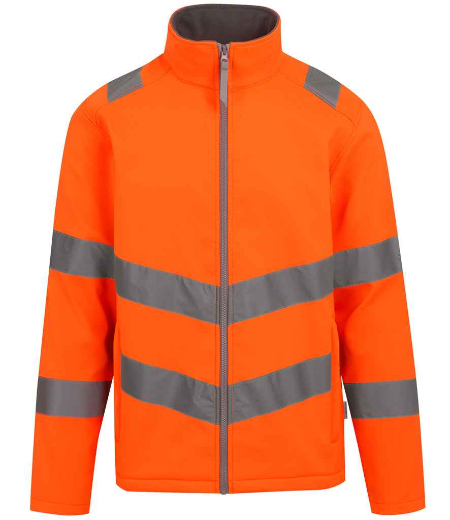 Regatta High Visibility Pro Contract Ablaze Soft Shell Jacket - Image 2