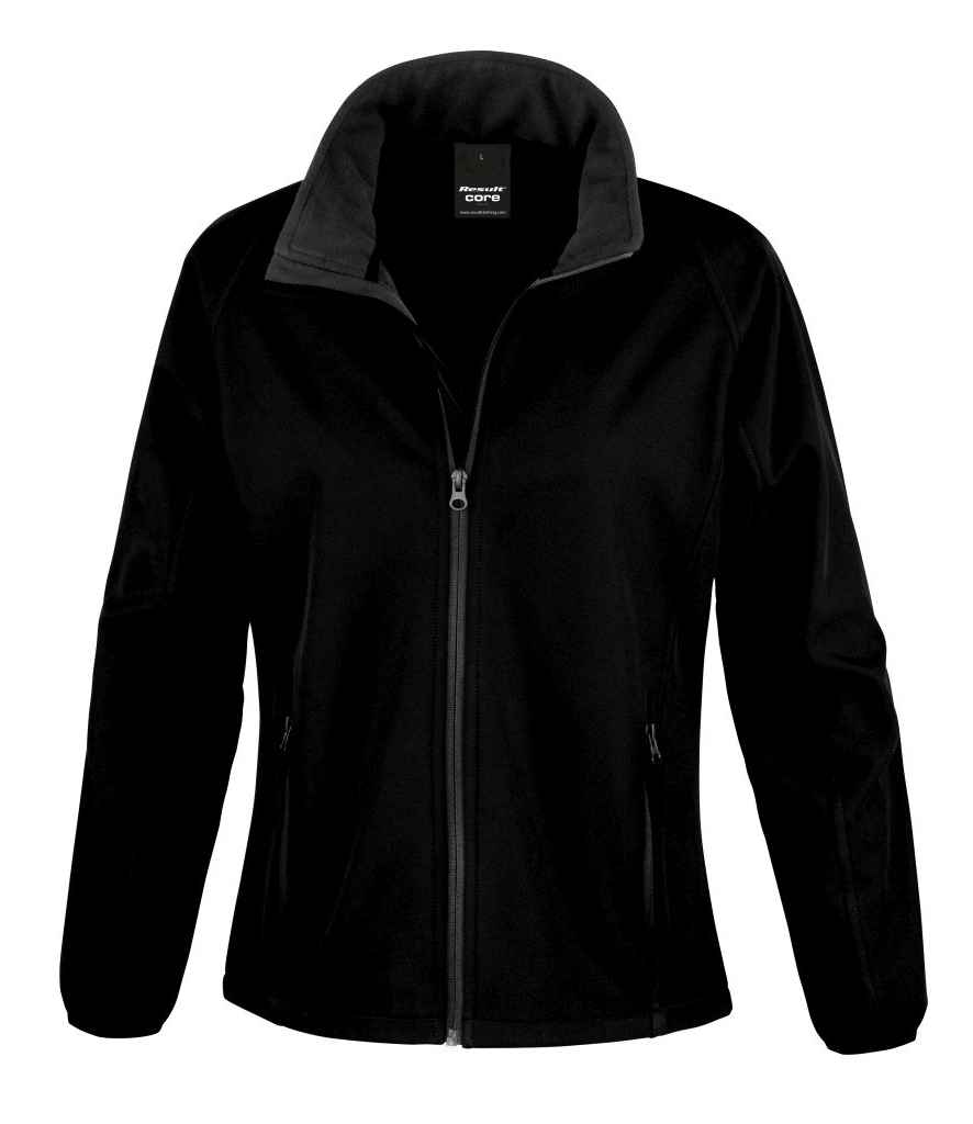 Result Core Ladies Printable Soft Shell Jacket - Image 2