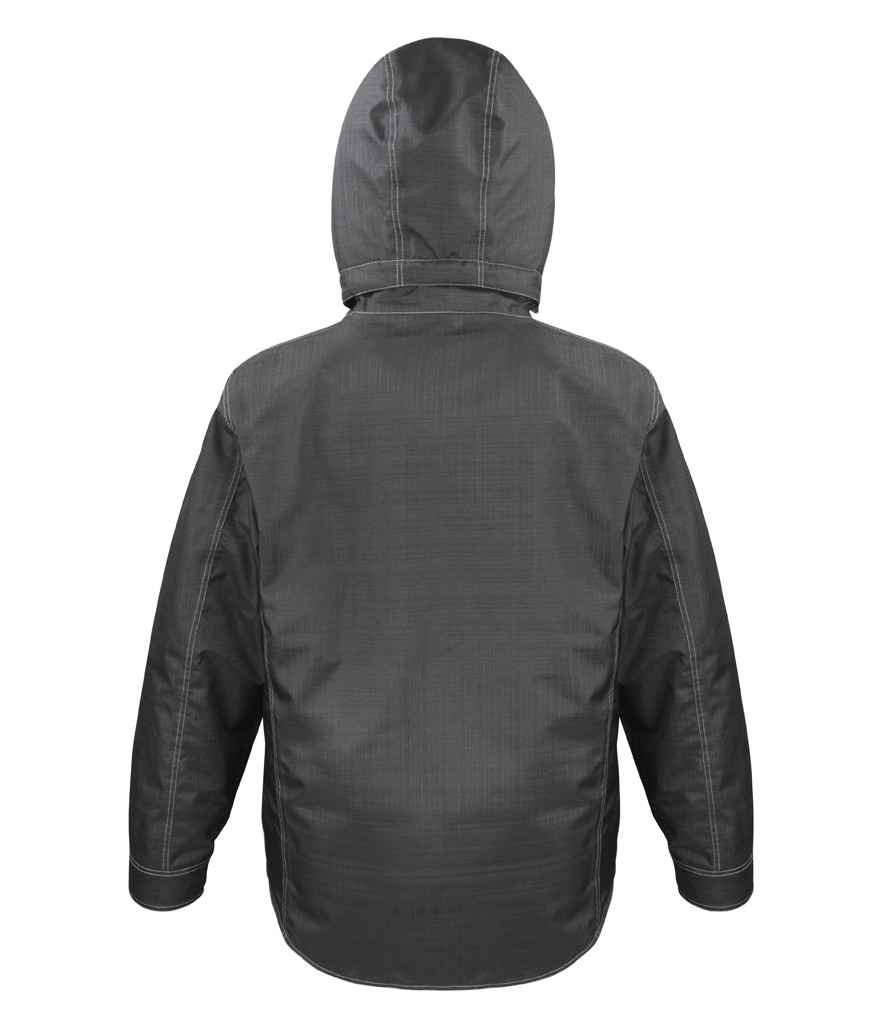 Result Work-Guard Denim Texture Rugged Jacket - Image 3