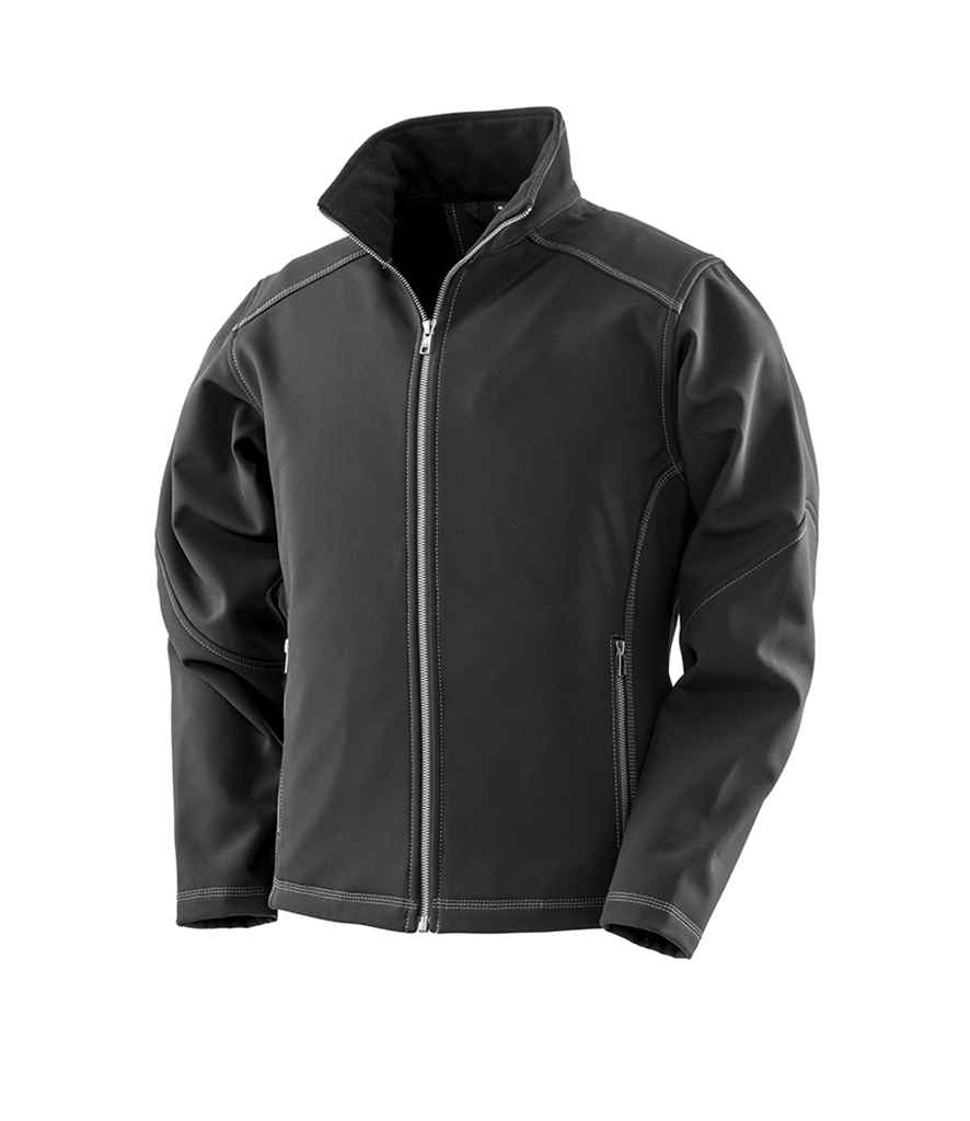 Result Work-Guard Ladies Treble Stitch Soft Shell Jacket - Image 2