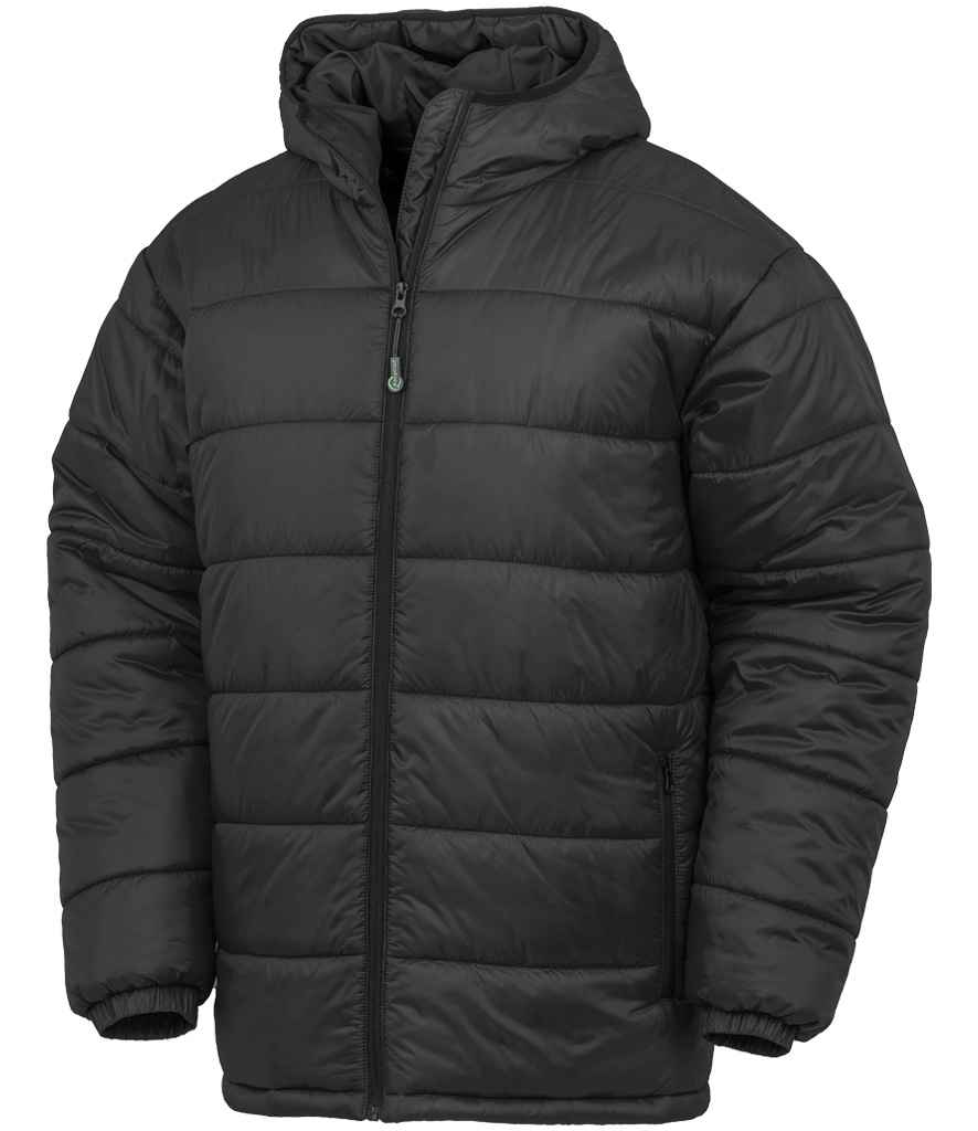 Result Genuine Recycled Hooded Padded Parka Jacket - Image 2