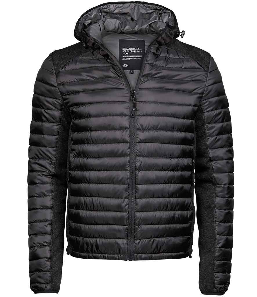Tee Jays Crossover Hooded Padded Outdoor Jacket - Image 2