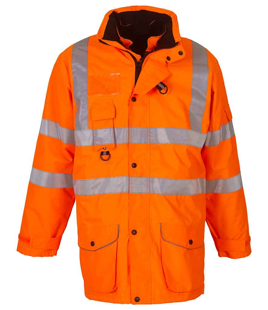 Yoko Hi-Vis Multi-Function 7-in-1 Jacket - Image 2