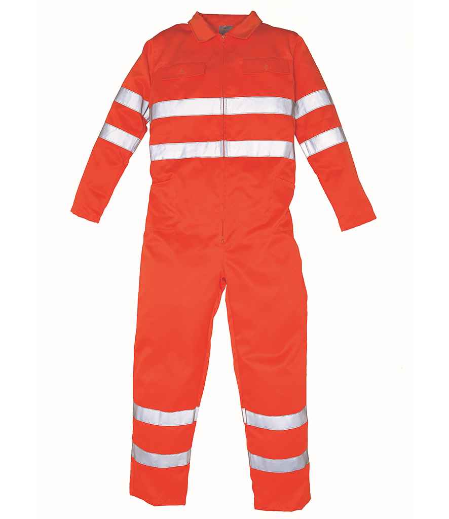 Yoko Hi-Vis Poly/Cotton Coverall - Image 2